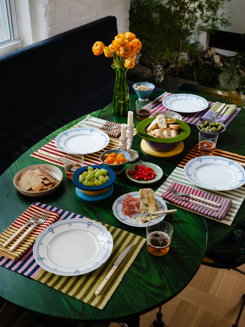 Dusen Dusen Duo Stripe Cotton Placemats Set of 4