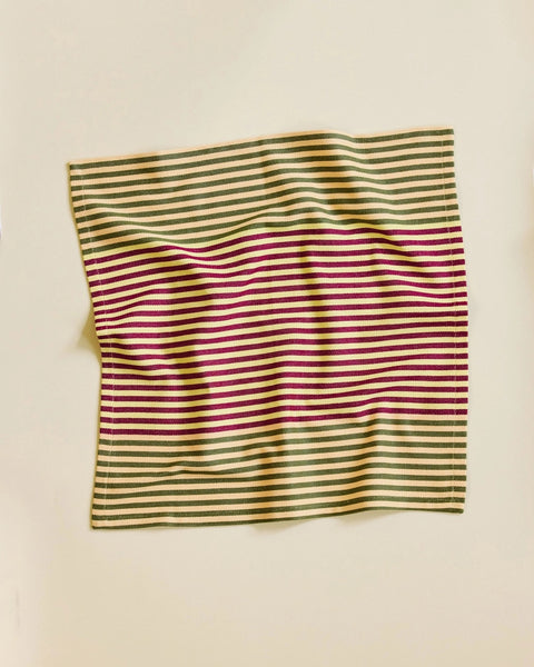 Dusen Dusen Duo Stripe Cotton Napkins Set of 4