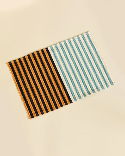 Dusen Dusen Duo Stripe Cotton Placemats Set of 4