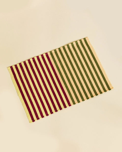 Dusen Dusen Duo Stripe Cotton Placemats Set of 4