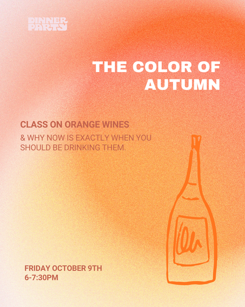 The Color of Autumn: An Orange Wine Class