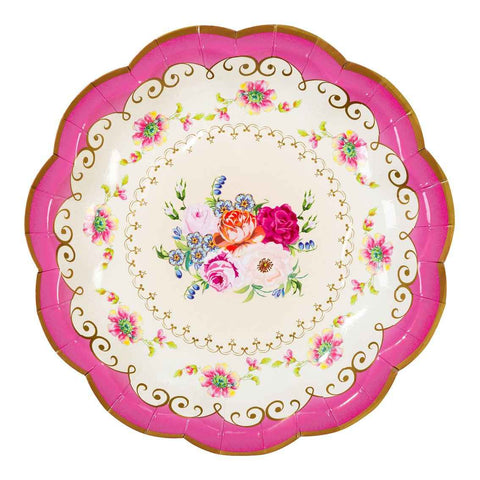 Floral Paper Plates | 12 Pack