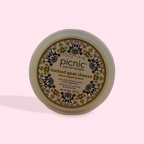 Picnic Gourmet Herbed Goat Cheese and Labneh Spread (8oz)