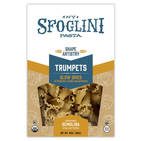 Sfoglini Trumpets, Organic Durum Semolina Pasta
