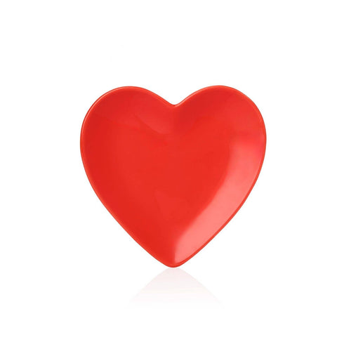 Red Heart Plate 6"