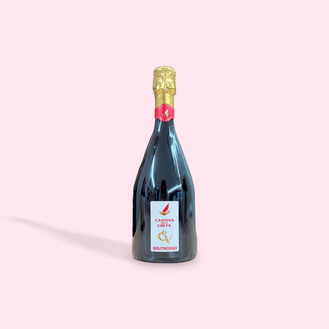 Cantina della Volta Lambrusco di Sorbara DOC Metodo Classico "BrutRosso" 2017 (750ml)