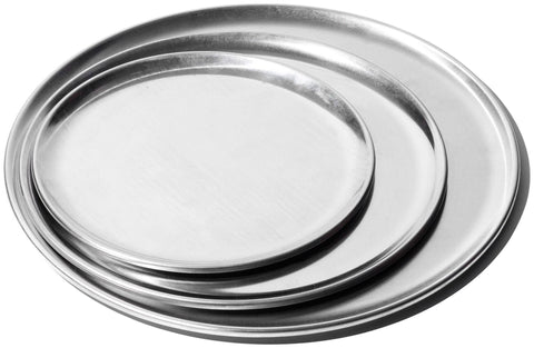 ALUMINUM ROUND TRAY - 12IN