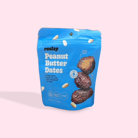 Peanut Butter Filled Medjool Date Snack Packs