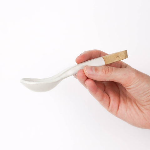 Ceramic Soup Spoon