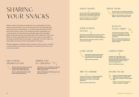Snacking Dinners Cookbook