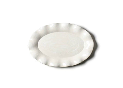 White Oval Platter