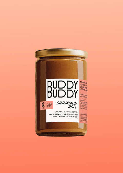 Buddy Buddy Organic Cinnamon Roll Almond Nut Butter