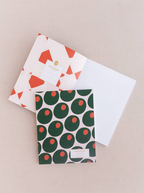 Olive Martini Notebook