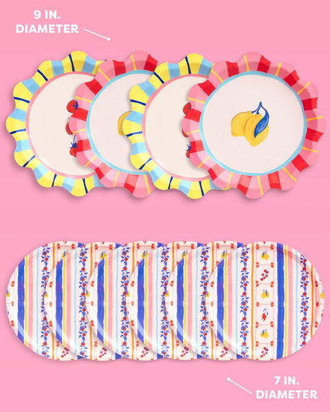Italian Capri Plates (32 piece set)