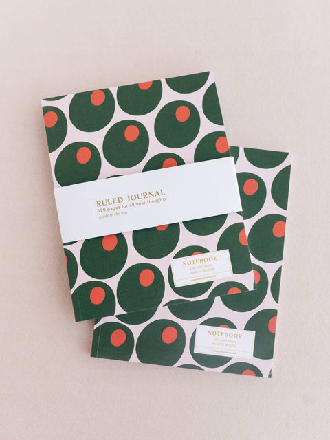 Olive Martini Notebook