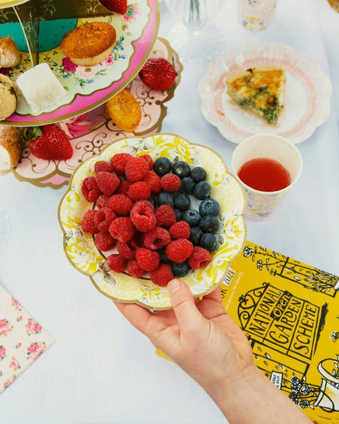 Floral Paper Plates | 12 Pack