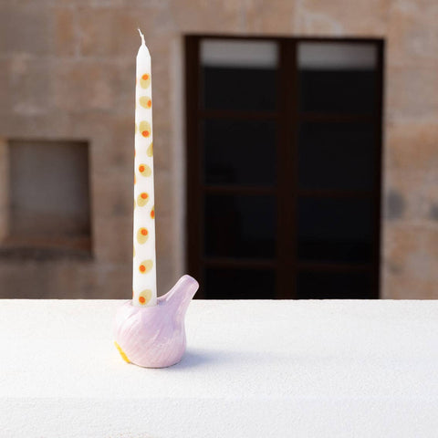 Olive Taper Dinner Candles | 2 Pack