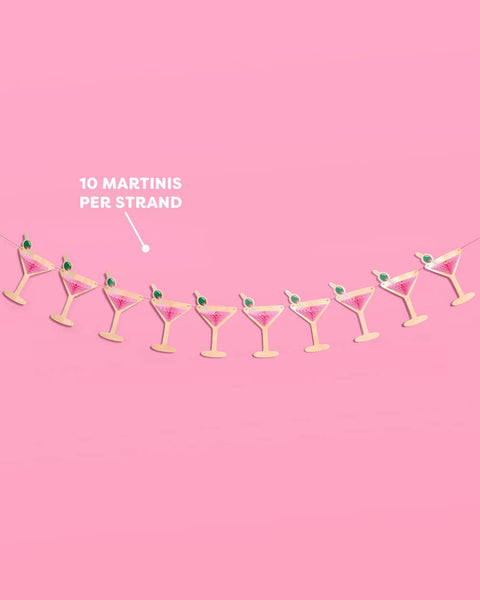 Martini Banner | Tini BIt 3D paper banner