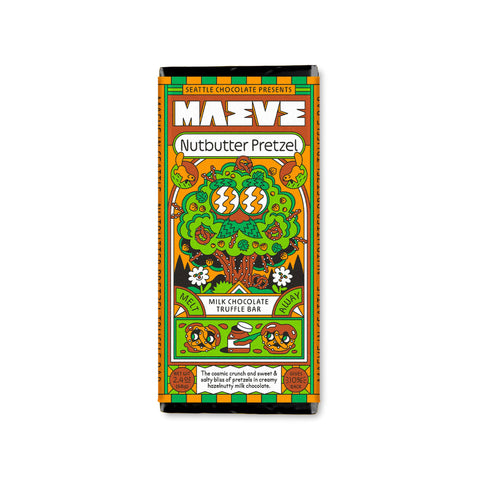 Maeve Chocolate Nutbutter Pretzel Truffle Bar