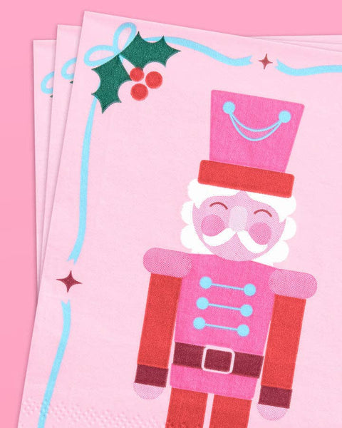 Nutcracker Napkins Set of 25