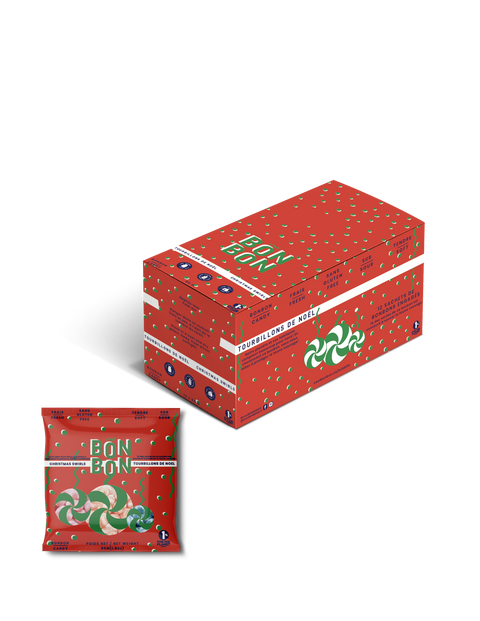 Bon Bon Christmas Swirls - Gummy Candies