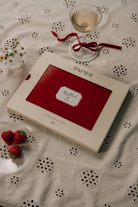 Guest Book, Hardcover - Cherry on Top