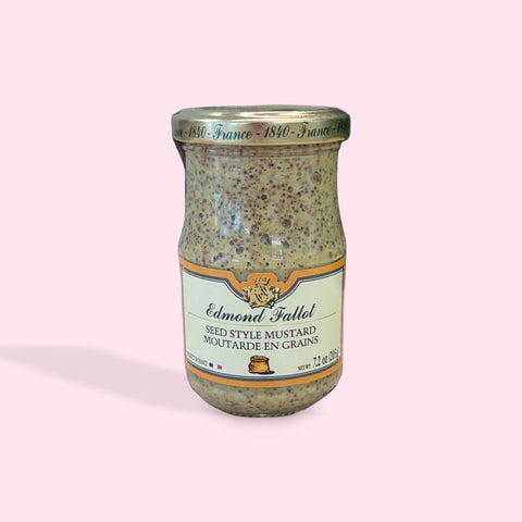 Edmond Fallot Old Fashioned Seeded Dijon Mustard (7.2oz)