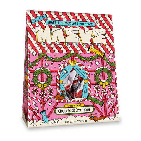 Maeve Holiday - Peppermint Pad Bonbon Box - 4oz