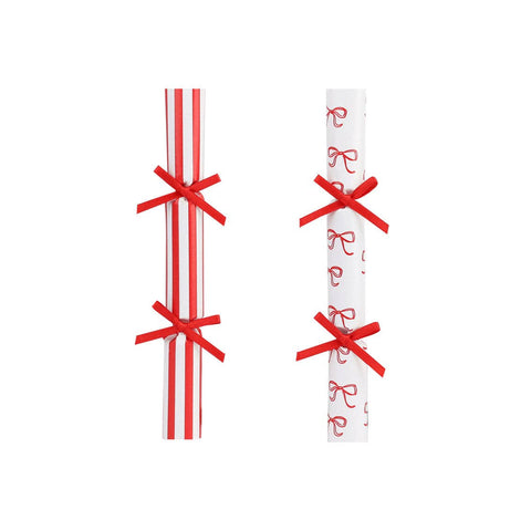 Candy Christmas Saucer Crackers - 8 Pack