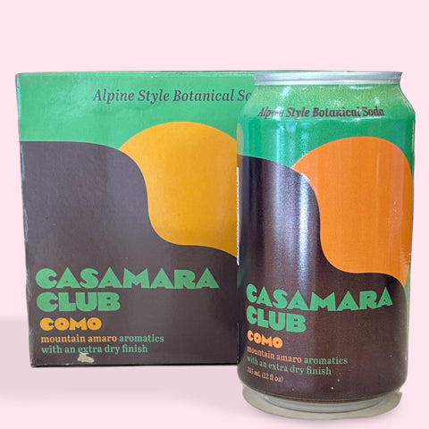 Casamara Club Como: Alpine-style Botanical NA Soda (12oz can)