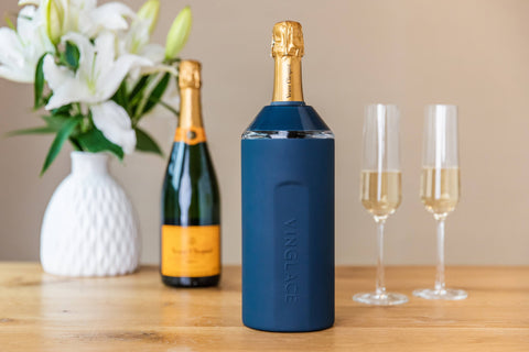 Navy Wine & Champagne Chiller