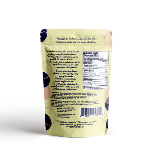 Bon Bon Sour Mix - Gummy Candies (large bag)