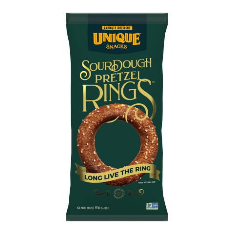 Unique Snacks Sourdough Pretzel Rings 11oz