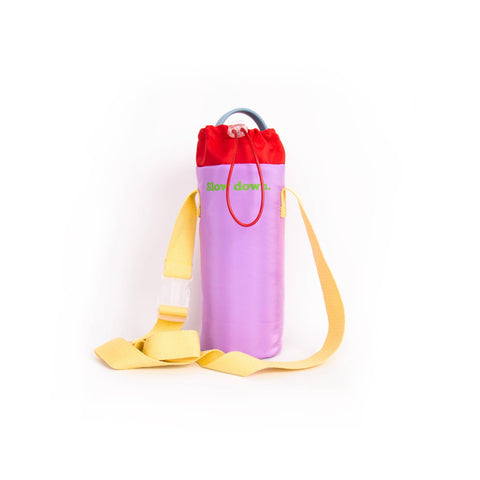 Purple Slow Down Bottle Holder
