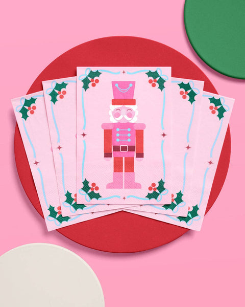 Nutcracker Napkins Set of 25
