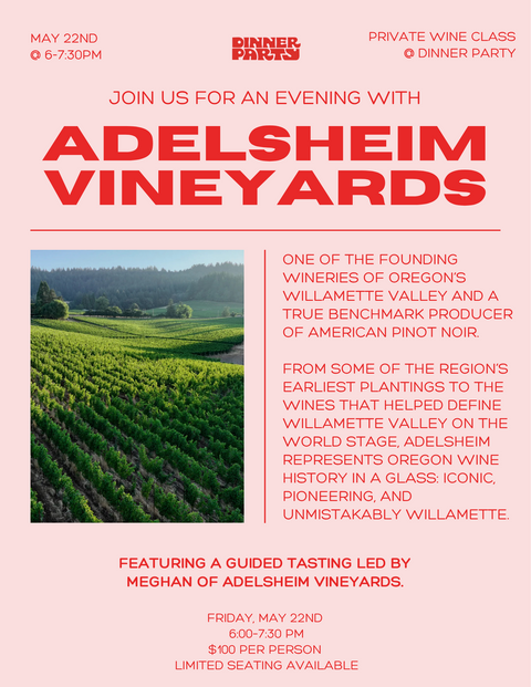Adelsheim Vineyards: A Pioneer of Willamette Valley Class
