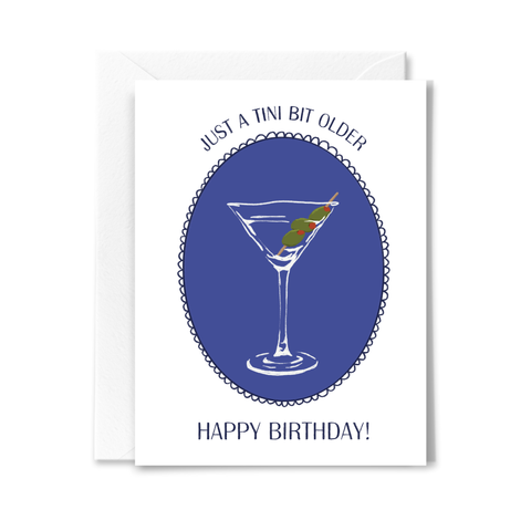 Tini Bit Older Birthday Card