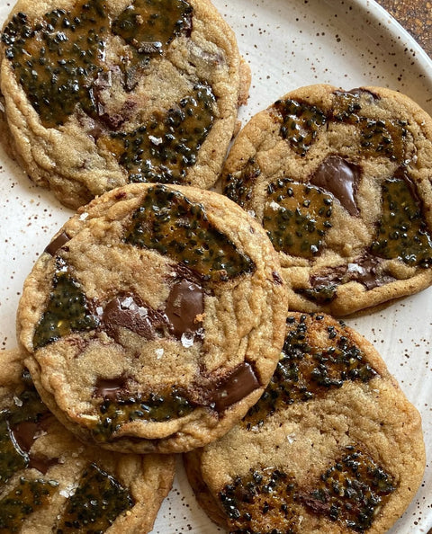 Hem & Her Brown Butter Black Sesame Brittle Chocolate Chip Cookie
