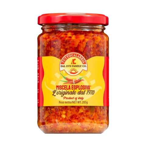 Tutto Calabria Miscela Esplosiva Hot Spread Chili Peppers (285g)
