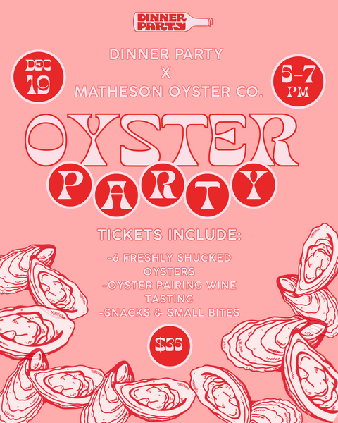 Holiday Oyster Party with Matheson Oyster Co.