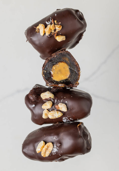 Date Better Peanut Butter Crunch- chocolate covered dates