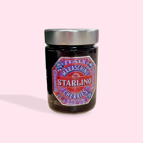 Hotel Starlino Italian Maraschino Cherries (400g jar)