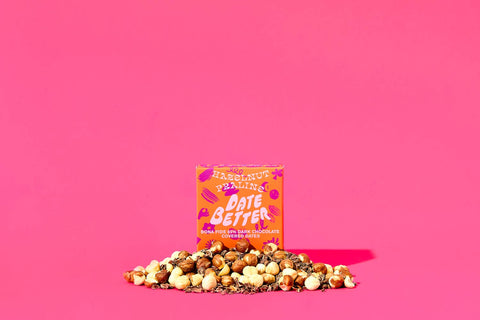 Date Better Hazelnut Praline- Chocolate covered dates