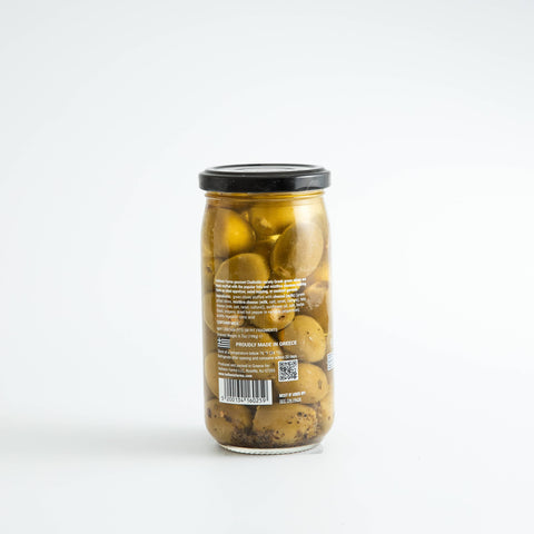 Hellenic Farms Greek Green Olives Stuffed w Feta & Mizithra