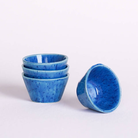 Speckled Ceramic Dipping Sauce Cups