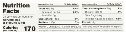 Effie's Oatcake Biscuit Single Serve