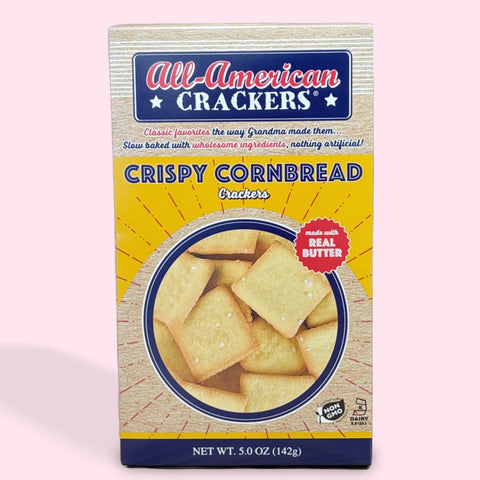 All-American Crispy Cornbread Snack Crackers (5oz)