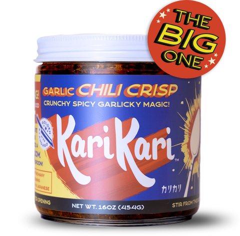 Kari Kari GARLIC CHILI CRISP – THE BIG ONE (16OZ.)