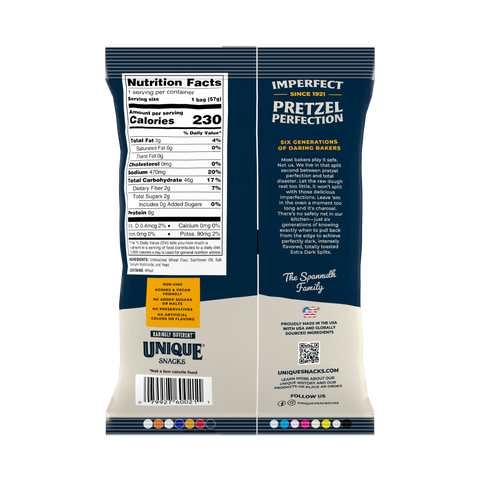 Unique Snacks Extra Dark Splits 2oz