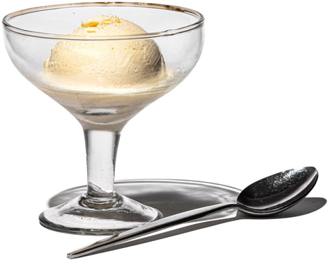 BLOWN GLASS DESSERT CUP: Round